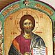 Рукописная икона Христос Спаситель, скит Св. Анны, Афон, Греция. Иконы. Будь собой!. Ярмарка Мастеров.  Фото №4