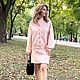 Костюм с начесом Бомбер+Юбка св.розовый. Костюмы. Margo_clo. Ярмарка Мастеров.  Фото №11