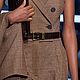 Ткань Костюмный Хлопок со Льном в Клетку Hugo Boss Италия. Ткани. LOSCUT TESSUTI | Ткани из Италии. Ярмарка Мастеров.  Фото №5