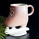 Order Mug 'Curly skate'. TinaRita. Livemaster. . Vases Фото №3