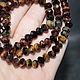 Beads with cut natural stones: tiger, bull and hawkeye. Beads2. naturalkavni. My Livemaster. Фото №4