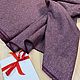 Бордовая плательная шерсть, костюмная, меланж. Итальянские ткани. Ткани. Эксклюзивные ткани made in ITALY. Ярмарка Мастеров.  Фото №4