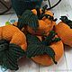 Pumpkin crocheted miniature. Doll food. Vera v igrushki. Интернет-магазин Ярмарка Мастеров.  Фото №2