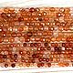 Красный Агат ( Сердолик) огранка бусины  2 и 3 мм (нить). Бусины. Divine Gems. Ярмарка Мастеров.  Фото №6