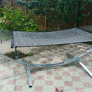 Дача и сад ручной работы. Ярмарка Мастеров - ручная работа Гамак с подставкой. Handmade.