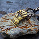 Кулон "Imperial Fists" (Имперские Кулаки) /латунь/. Подвеска. RimRim crafts. Интернет-магазин Ярмарка Мастеров.  Фото №2