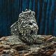 Ring' Lion King ' nickel silver. Rings. rusbeads. Online shopping on My Livemaster.  Фото №2