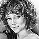  Portrait of Svetlana Marcinkevich. Watercolor. Pictures. Artist Mariya Kozlova. Online shopping on My Livemaster.  Фото №2