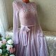 Handmade dress 'Alexandra-the modest woman'. Dresses. hand knitting from Galina Akhmedova. Online shopping on My Livemaster.  Фото №2