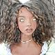 Виолетта Vaiolet авторская интерьерная кукла / collection  doll. Будуарная кукла. alenaklauzner. Ярмарка Мастеров.  Фото №6