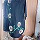 Order Dress cocoon linen' Dandelions '. Reelika (reelika44). Livemaster. . Dresses Фото №3