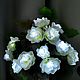 Order Bouquet-night light 'White Begonia'. Elena Krasilnikova. Livemaster. . Nightlights Фото №3