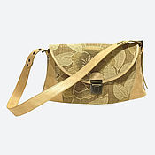 Сумки и аксессуары handmade. Livemaster - original item Classic bag: Women Baguette AVA Baguette dark beige. Handmade.