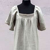 Dress from the nettle of domotkan 