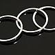 16мм коннектор "КРУГ" Rhodium Plated Южная Корея. Коннекторы. КРАСОТА СВОИМИ РУКАМИ  фурнитура. Интернет-магазин Ярмарка Мастеров.  Фото №2