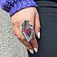 Серебряное кольцо с натуральным варисцитом. Кольца. Shahinian Jewelry. Ярмарка Мастеров.  Фото №5