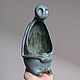 Ceramic Keeper. A planter or a candlestick, Sculpture, Pskov,  Фото №1