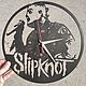 Часы Slipknot, Часы из виниловых пластинок, Севастополь,  Фото №1