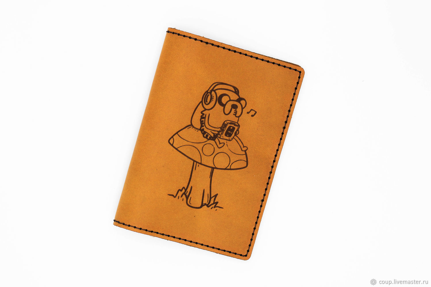 Обложка для паспорта с детским рисунком