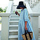 Голубое платье из шитья "Belle", Платья, Москва,  Фото №1