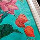 Картина маслом Осенний натюрморт с цветами, тыквой и яблоками. Картины. Кошачий Глаз. Ярмарка Мастеров.  Фото №6