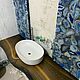 Столешница из массива дерева в ванную, Мебель для ванной, Краснодар,  Фото №1