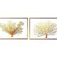 Golden series of paintings: Diptych ' Golden trees', Pictures, St. Petersburg,  Фото №1