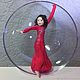  Юная исполнительница восточного танца в шаре. Портретная кукла. Figuressfoto. Ярмарка Мастеров.  Фото №4