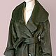 coat oversize ' Black velvet'. Coats. Lana Kmekich (lanakmekich). Online shopping on My Livemaster.  Фото №2