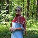 Заказать Шарф валяный женский.Шарф валяный шерстяной теплый. Лариса Акимова  АЛОРАFelt. Ярмарка Мастеров. . Палантины Фото №3