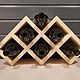 Shelf for wine 'Sota' for 6 bottles. Shelving. Color Wood. Online shopping on My Livemaster.  Фото №2