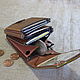 Order Compact s-Fold wallet. Set of 3 products. Etsy Design Award. Joshkin Kot. Livemaster. . Wallets Фото №3