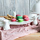 Тортница с кроликами Love Bunny. Тарелки. DECORAHOLIC. Интернет-магазин Ярмарка Мастеров.  Фото №2
