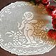 Вязаная крючком кружевная салфетка "Волшебная стрела". Декоративные салфетки. Кружево ' Ангелы Барокко '. Ярмарка Мастеров.  Фото №4
