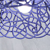 Для дома и интерьера handmade. Livemaster - original item Lamp Purple ball. Handmade.
