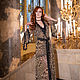 Леопардовый пеньюар Хищница. Халаты. Дизайн-студия Slada Fashion. Ярмарка Мастеров.  Фото №5