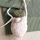 Эко-сумочка мини. Ручная работа. Сумка-торба. Olivia_knit. Интернет-магазин Ярмарка Мастеров.  Фото №2