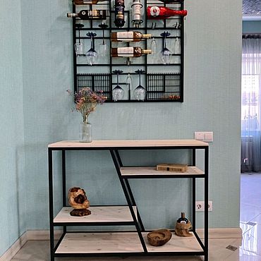 Мебель ручной работы. Ярмарка Мастеров - ручная работа Консоль в стиле лофт. Handmade.