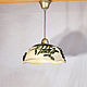 Ceiling lamp Olive branch. Chandeliers. Elena Zaychenko - Lenzay Ceramics. My Livemaster. Фото №5