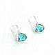 Earrings with pendants 'Emerald' earrings as a gift, hangers. Earrings. Irina Moro. Online shopping on My Livemaster.  Фото №2