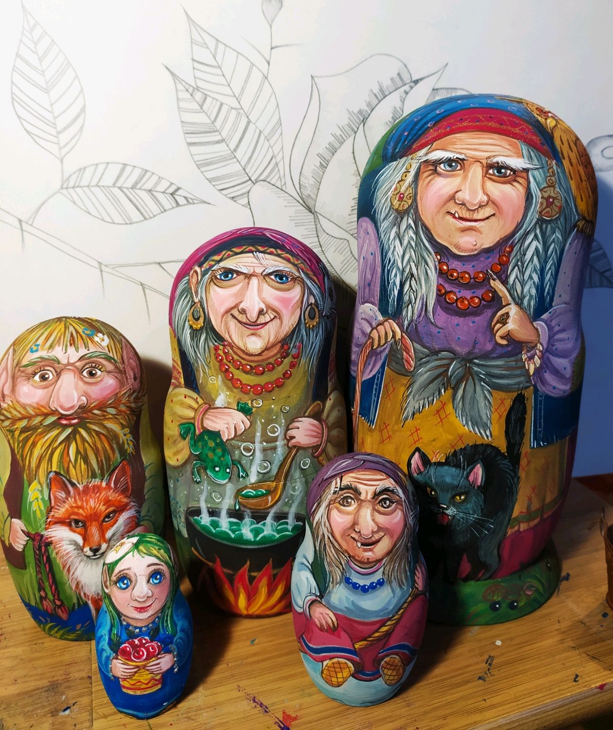 Baba Yaga, Dolls1, Vitebsk,  Фото №1