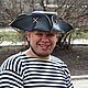 Шляпа треуголка "Jack Sparrow" (черная), Шляпы, Тольятти,  Фото №1