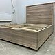 Bed 'Narvik' made of oak 1600h2000, Bed, Moscow,  Фото №1