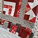 Лоскутные шторы Парадиз 902. Шторы. Дугова Мария. Лоскутное шитье. Ярмарка Мастеров.  Фото №4