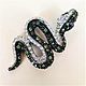 Snake Brooch Kanneth Jay Lane Usa, Vintage brooches, Ramenskoye,  Фото №1