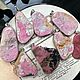 Кулоны из родонита. Кулон. gemstone. Интернет-магазин Ярмарка Мастеров.  Фото №2