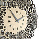 Wall clock 'Structure-two-color' 50 cm. Watch. art-clock (art-clock). My Livemaster. Фото №5