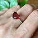 18. Кольцо с гранатом спессартином 4.99 ct . Натуральные камни. Кольца. Елена. Ярмарка Мастеров.  Фото №5