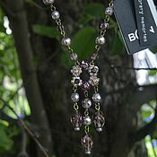 Винтаж handmade. Livemaster - original item Vintage necklaces: . Necklace BGN, France, costume jewelry.. Handmade.