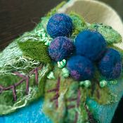 felted hat womens with brooch